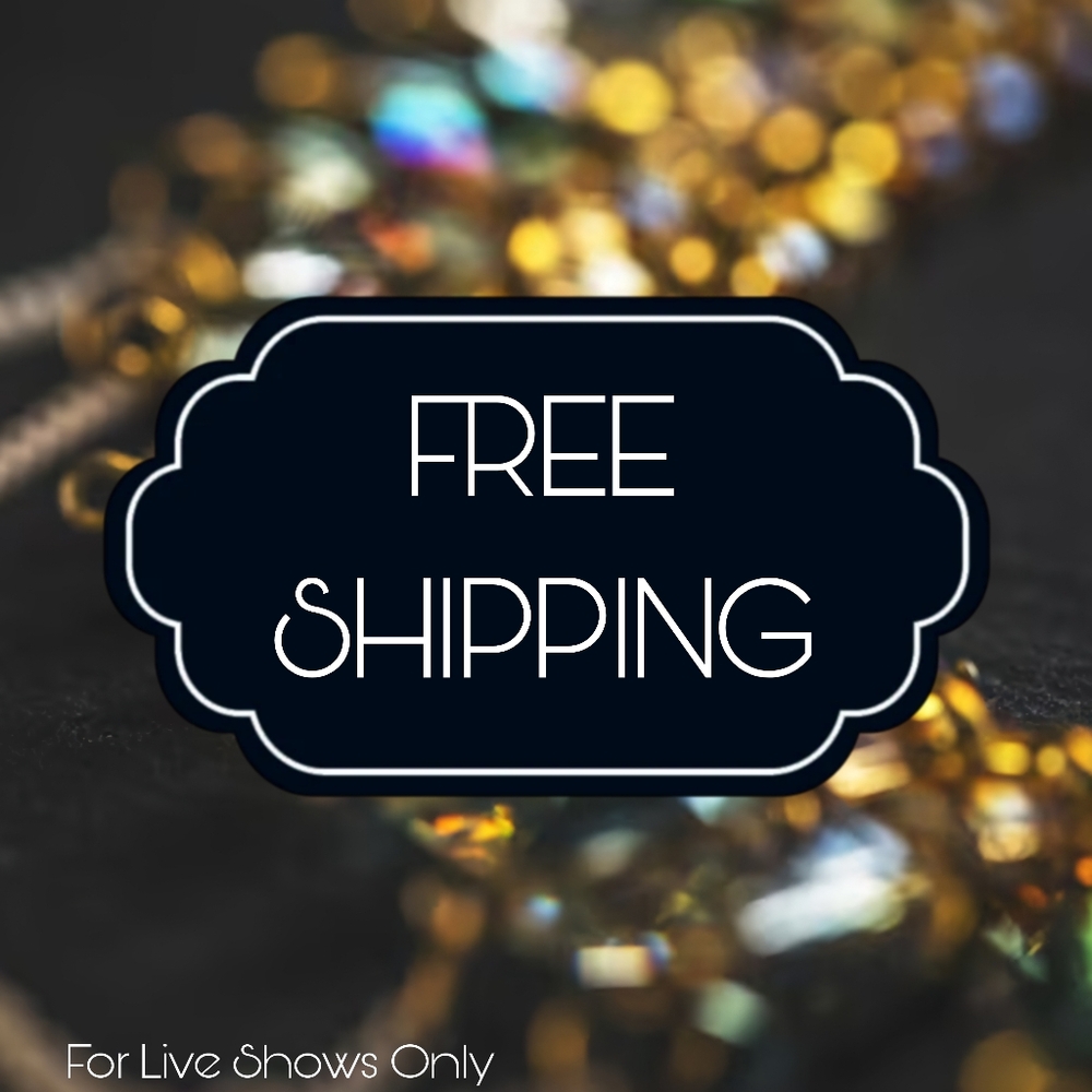 GIVEAWAY AND FREE SHIPPING LIVE SHOW LISTING